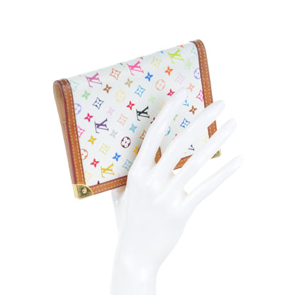 Louis Vuitton Monogram Multicolor Small Ring Agenda Cover White 2 of 7
