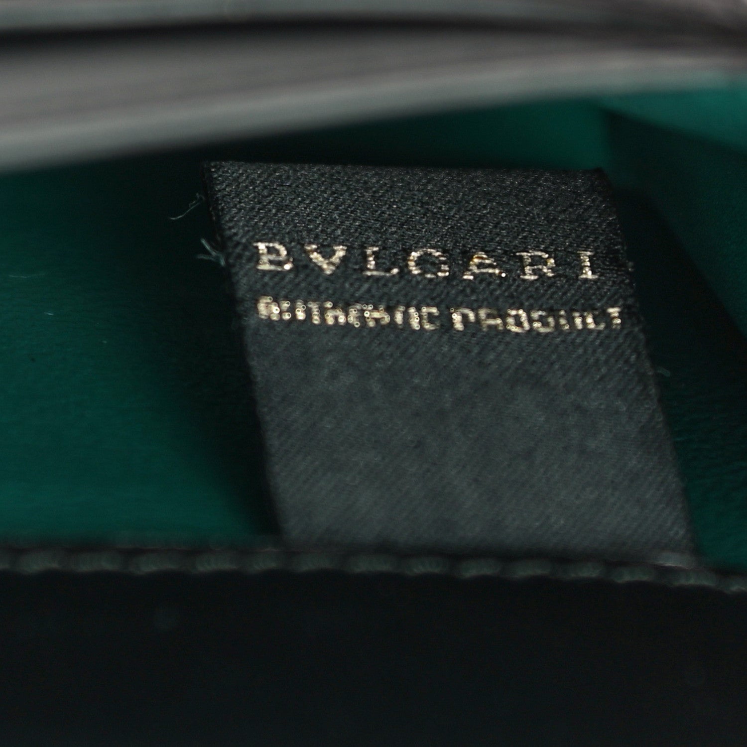 Bulgari Calfskin Serpenti Forever Purse Card Holder Black 10 of 13