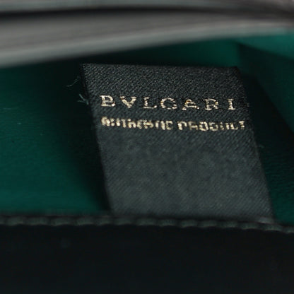 Bulgari Calfskin Serpenti Forever Purse Card Holder Black 10 of 13