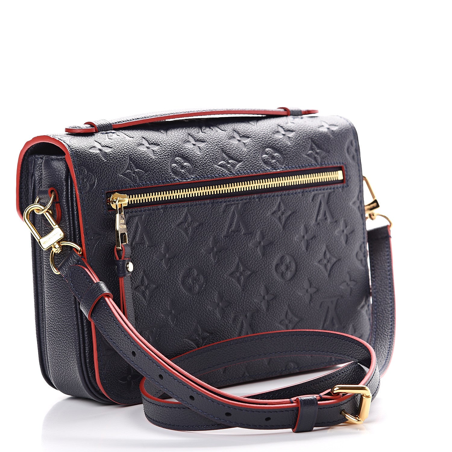 Louis Vuitton Empreinte Pochette Metis Marine Rouge 2 of 9