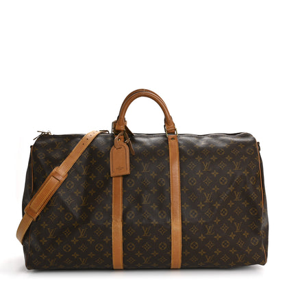 Louis Vuitton Monogram Keepall Bandouliere 55 1 of 16