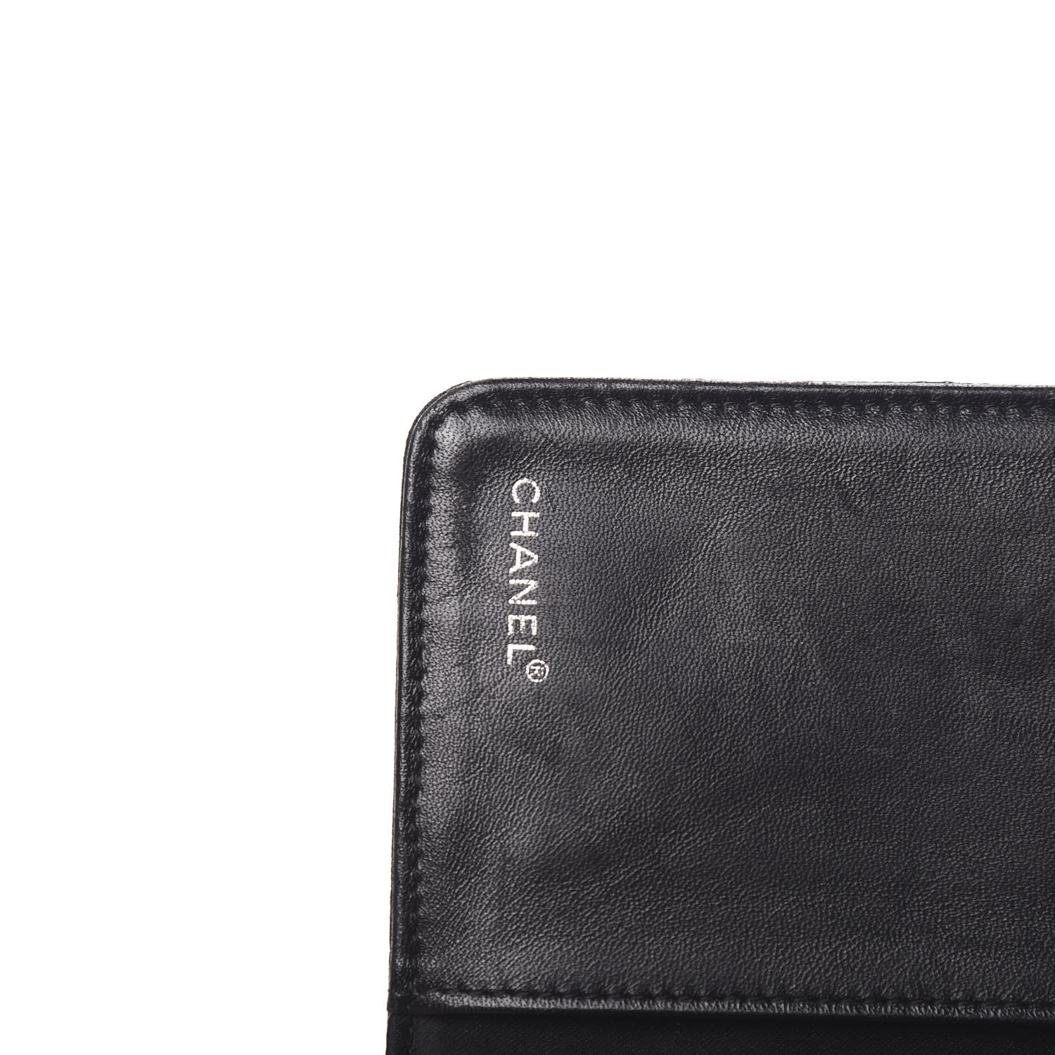 Chanel Nylon Travel Small Ring Agenda Planner Black 5 of 14