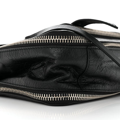 Proenza Schouler Lambskin Medium PS1 Plus Zip Satchel Black 9 of 10