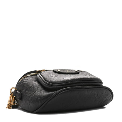 Louis Vuitton Empreinte Mini Bumbag Black 4 of 9
