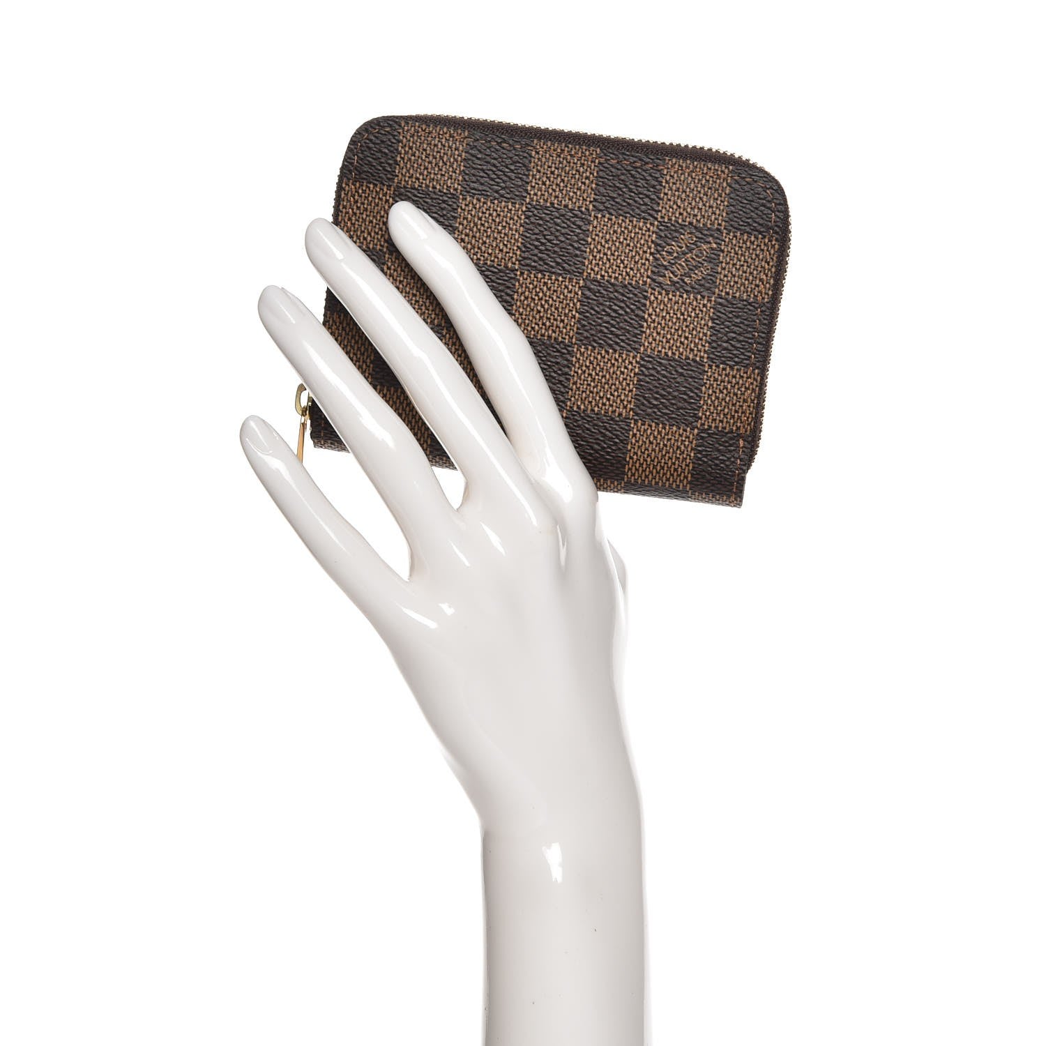 Louis Vuitton Damier Ebene Zippy Coin Purse 2 of 6