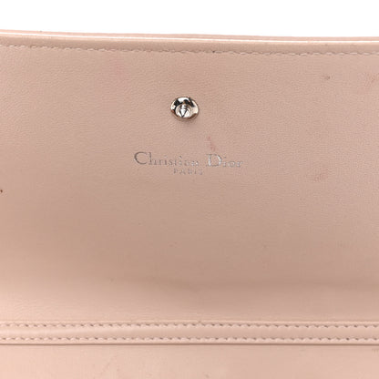Christian Dior Grained Calfskin Diorama Croisiere Chain Wallet Rose Poudre 6 of 11