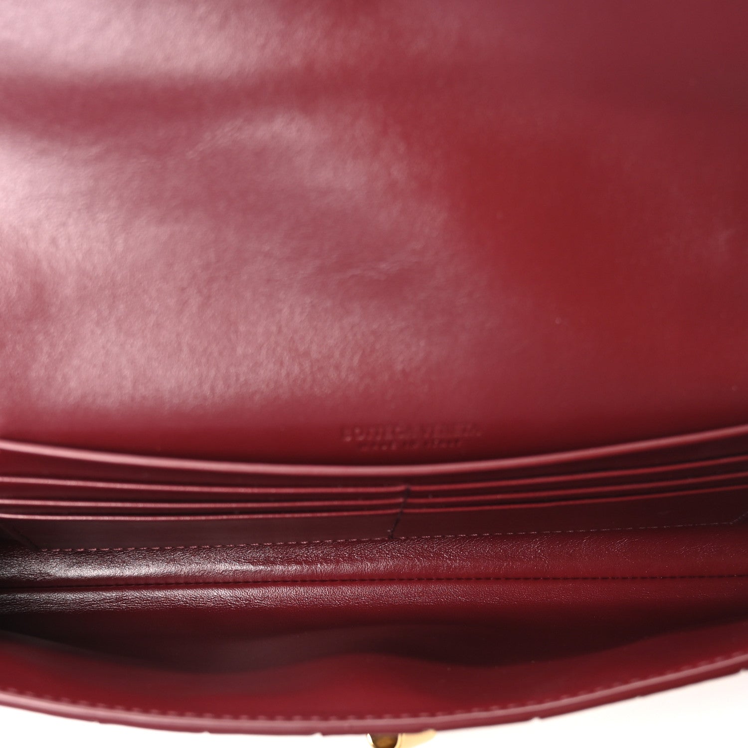 Bottega Veneta Nappa Intrecciato Long Andiamo Top Handle Clutch Barolo 5 of 10