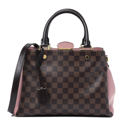 Louis Vuitton Damier Ebene Cuir Taurillon Brittany Magnolia 1 of 17