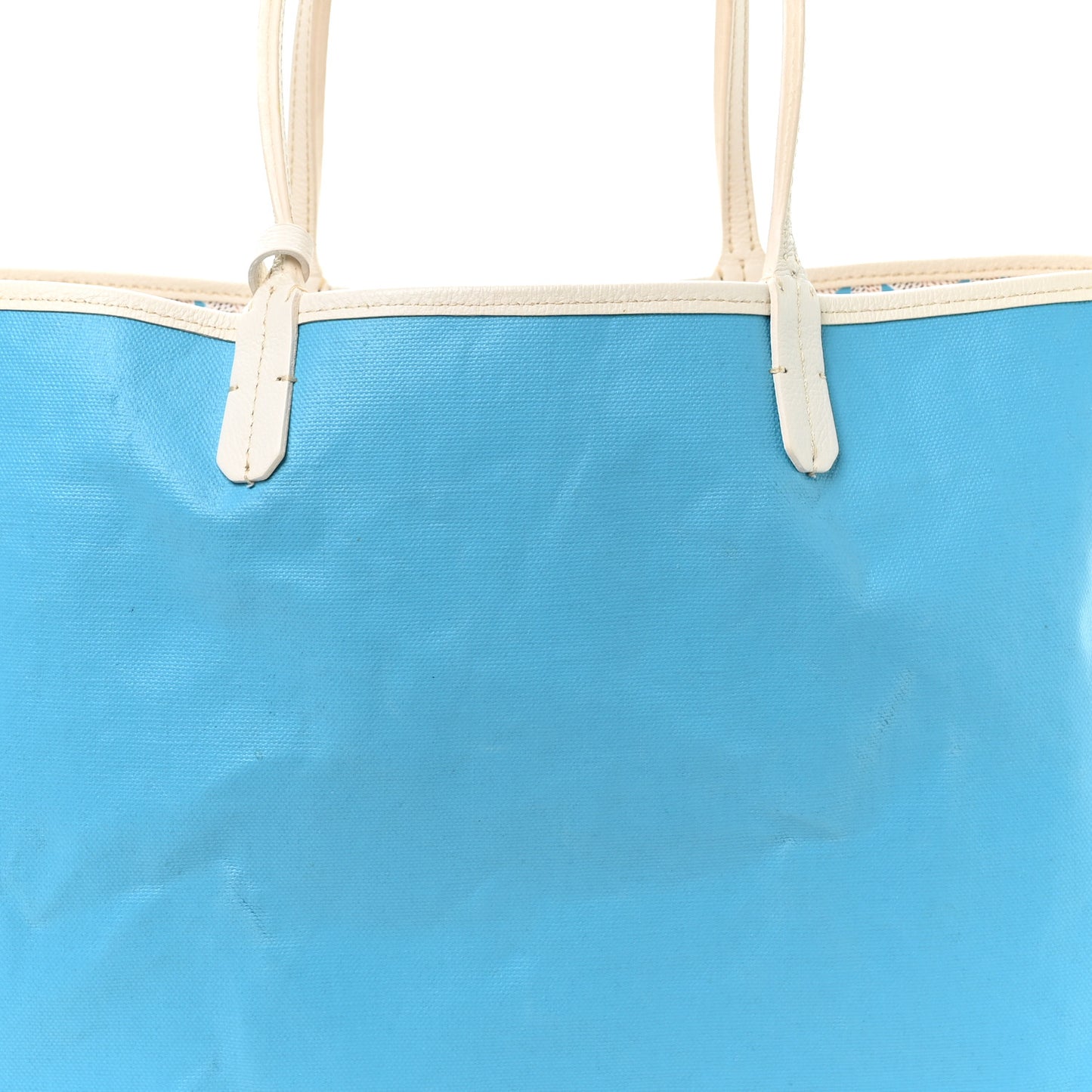 Goyardine Saint Louis Claire Voie PM White Opaline