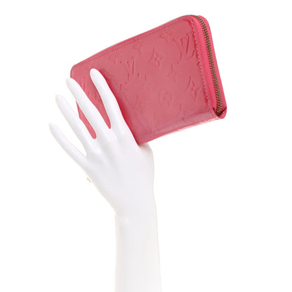 Louis Vuitton Vernis Zippy Wallet Framboise 2 of 8