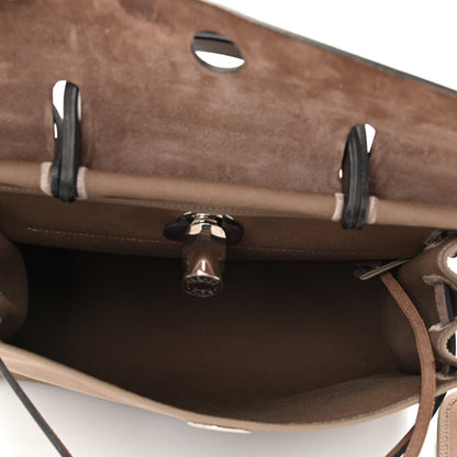 Hermes Vache Hunter Toile Herbag Zip 31 PM Etoupe Ebene 6 of 12