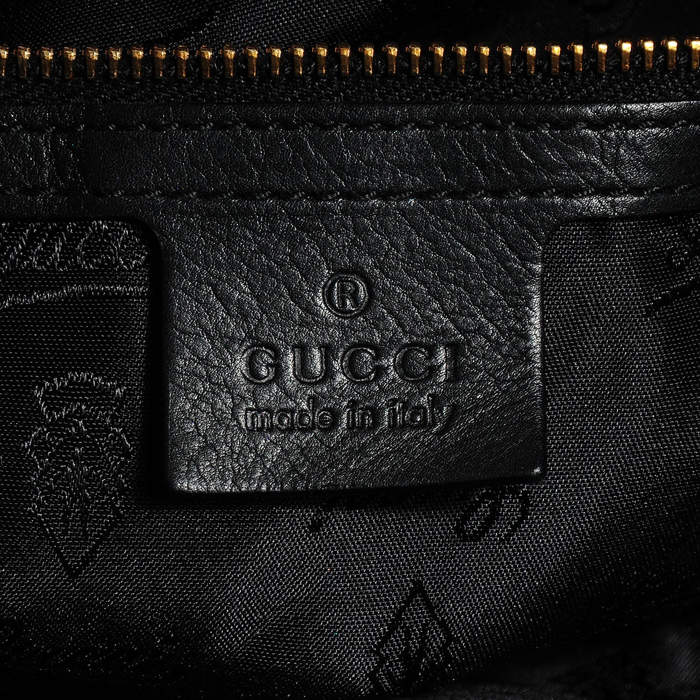 Patent Large Hysteria Top Handle Bag Black