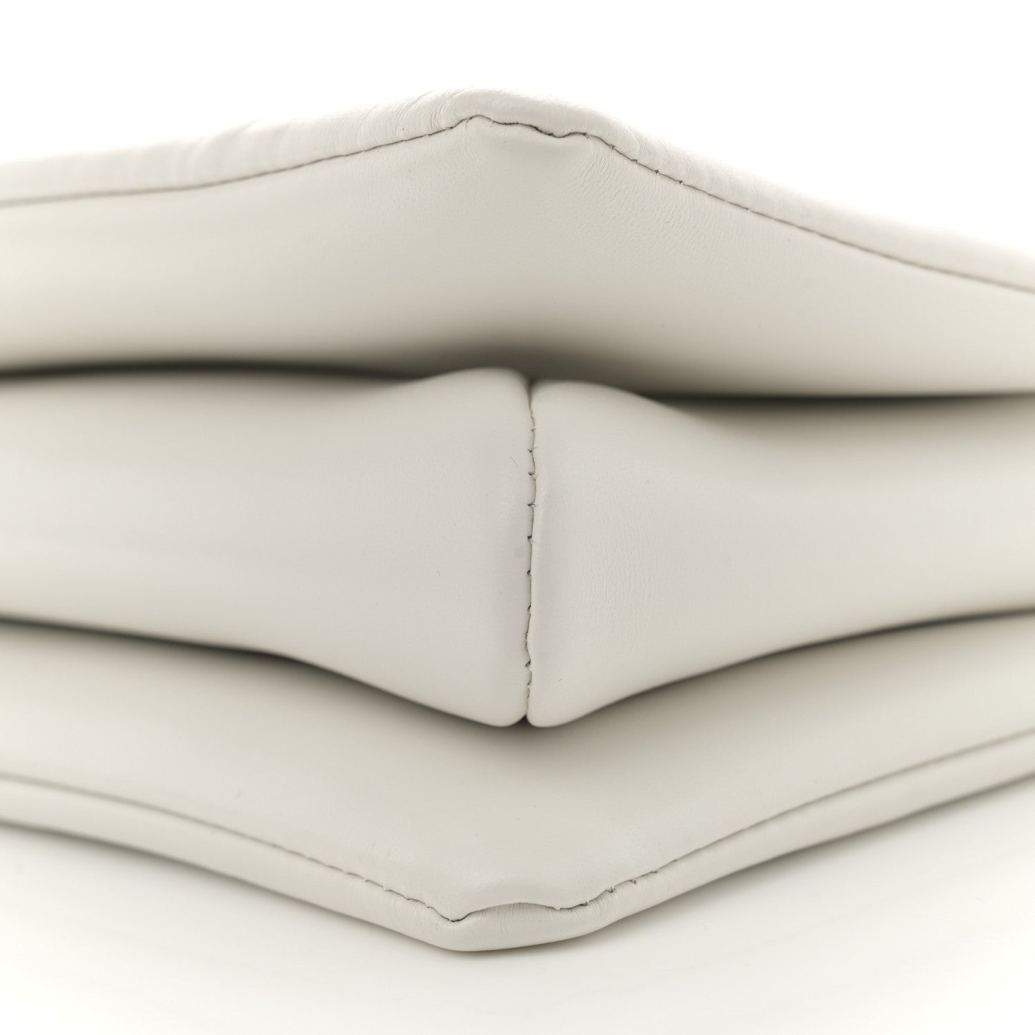 Louis Vuitton LV x YK Lambskin Embossed Monogram Coussin PM White 10 of 11