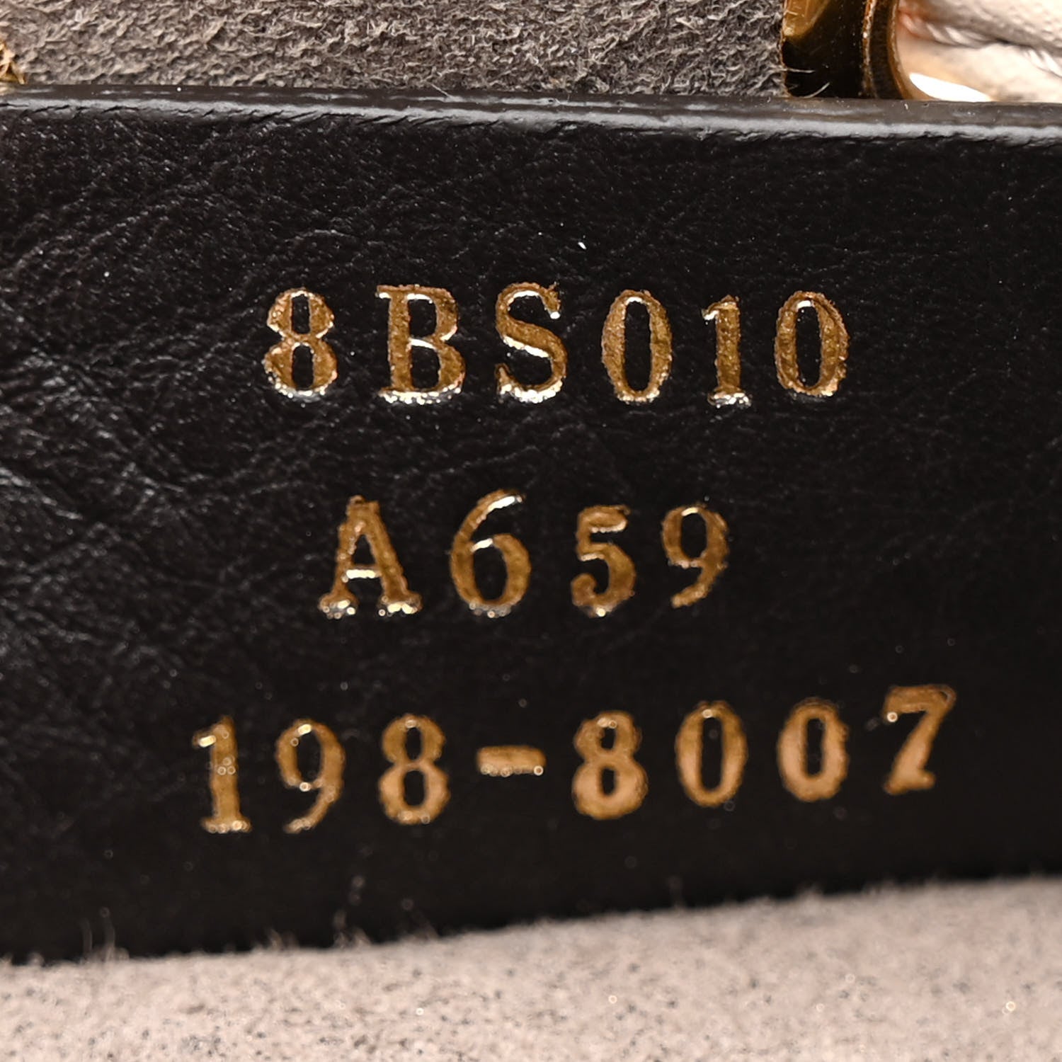 Fendi Vitello Liberty F is Fendi Bi-Color FF 1974 Embossed Mini Mon Tresor Bucket Bag Camelia Aranciata 7 of 13