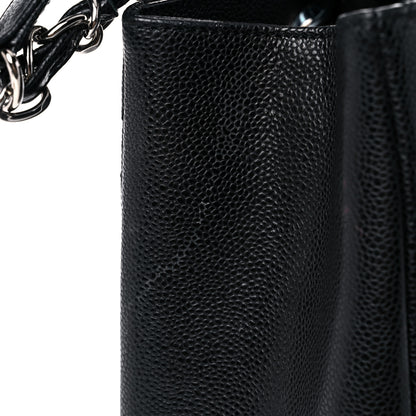 Chanel Caviar Quilted Grand Shopping Tote GST Black 17 of 18