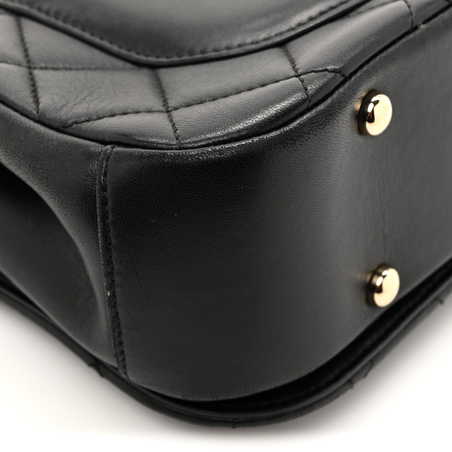 Chanel Lambskin Small Carry Chic Flap Black 14 of 14