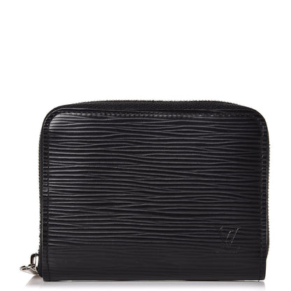 Louis Vuitton Epi Zippy Coin Purse Black 1 of 9