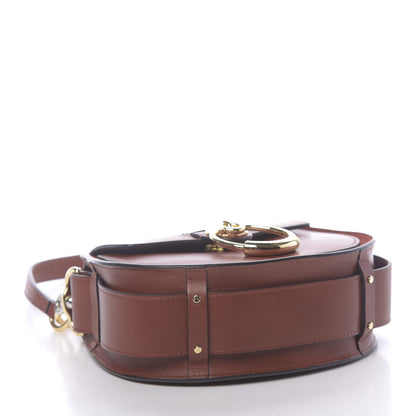 Chloe Calfskin Small Tess Bag Sepia Brown 4 of 9