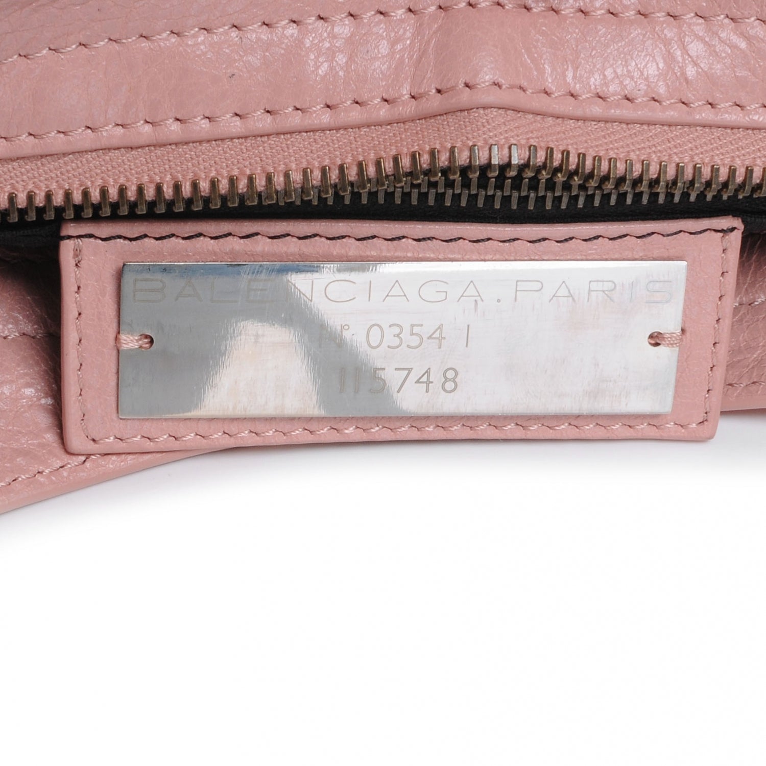 Balenciaga Agneau Classic Hardware City Rose Peach 8 of 9
