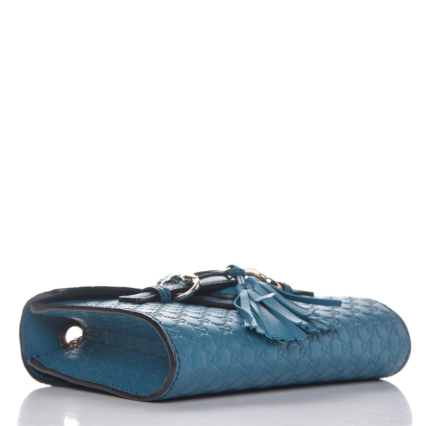 Microguccissima Mini Emily Shoulder Bag Deep Cobalt