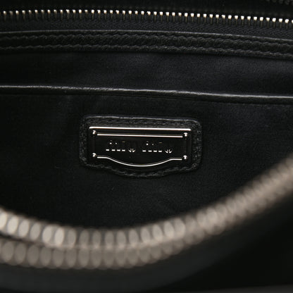Miu Miu Vitello Phenix Shopping Tote Black 5 of 7