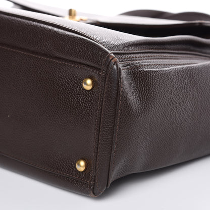 Chanel Caviar Shopper Tote Brown 10 of 15