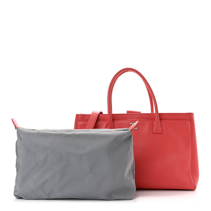 Chanel Calfskin Cerf Executive Shopper Tote Coral 1 of 11