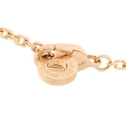 Bulgari 18K Rose Gold Diamond Black Onyx Serpenti Viper Pendant Necklace 4 of 7