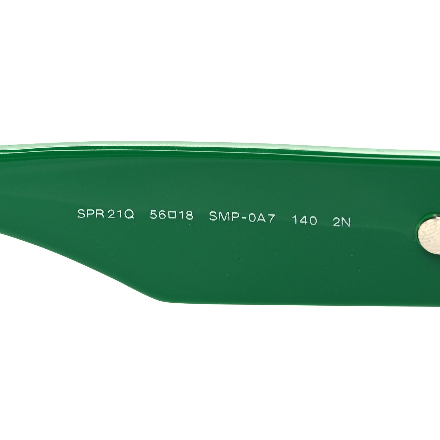 Prada Crystal Voice Sunglasses SPR 21Q Green 6 of 6