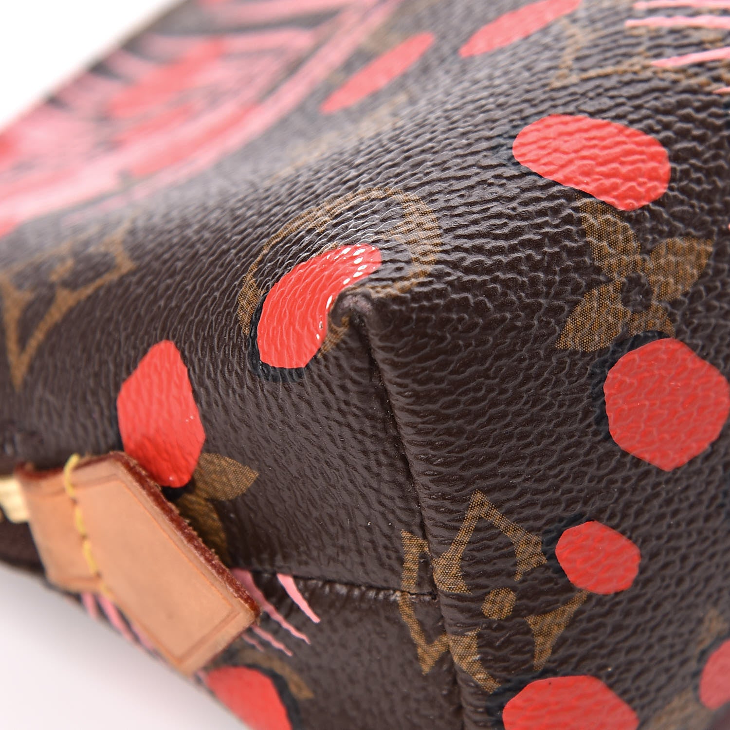 Louis Vuitton Monogram Jungle Dots Cosmetic Pouch Sugar Pink Poppy 12 of 14