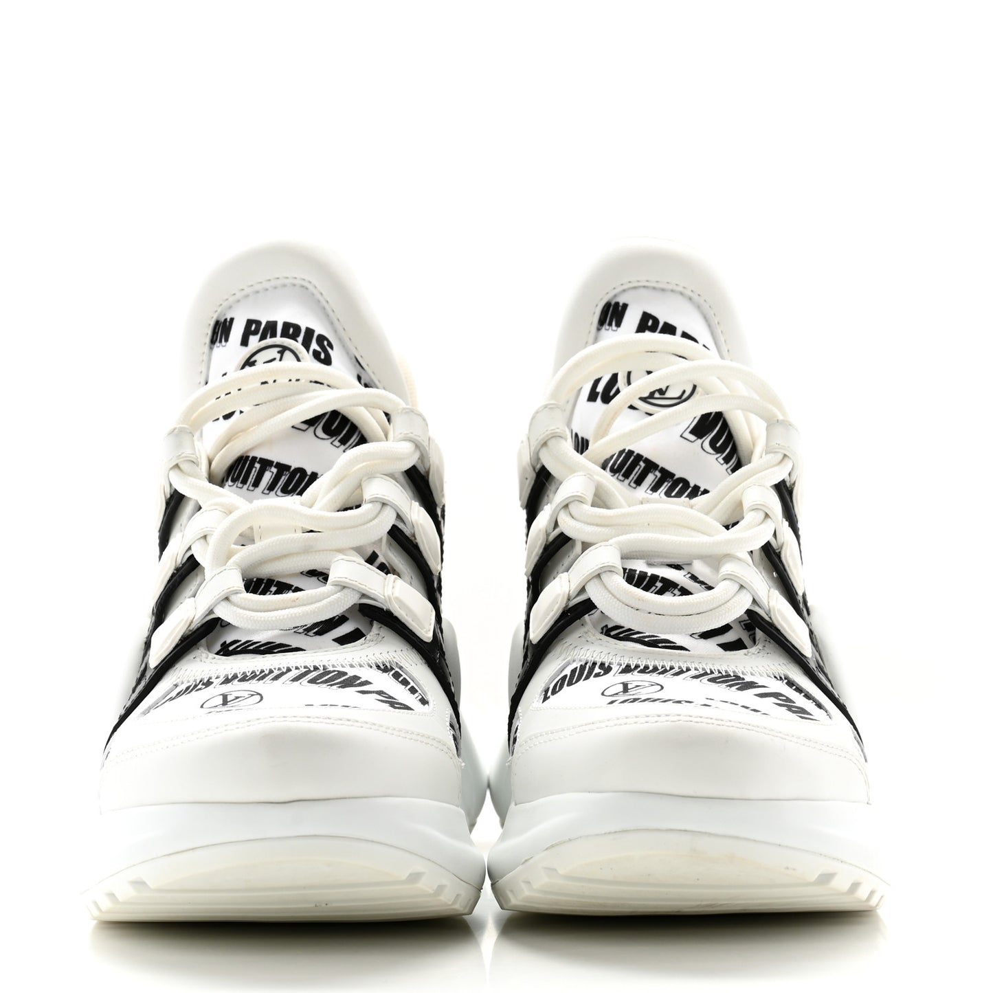 Patent Monogram LV Archlight Sneakers 36 White