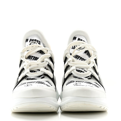 Louis Vuitton Patent Monogram LV Archlight Sneakers 36 White 2 of 11