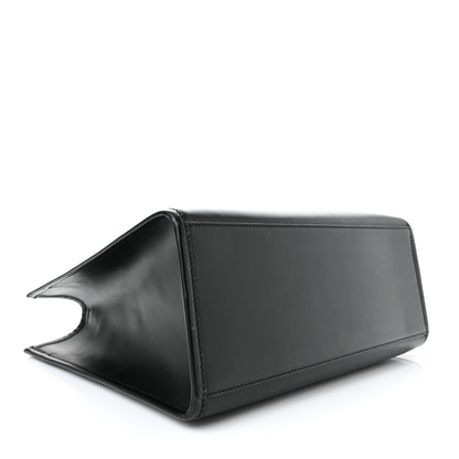 Fendi Vitello King Plexiglass Medium Fendi Sunshine Shopper Tote Black 4 of 9