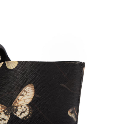 Givenchy Coated Canvas Magnolia and Moth Print Medium Antigona Tote Black 13 of 13