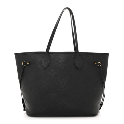 Louis Vuitton Empreinte Monogram Giant Neverfull MM Black 2 of 25