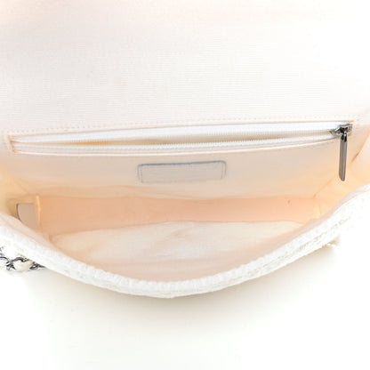 Chanel Crochet Single Flap White 4 of 11