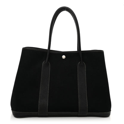 Hermes Toile Negonda Garden Party Tote 36 MM Black 1 of 10