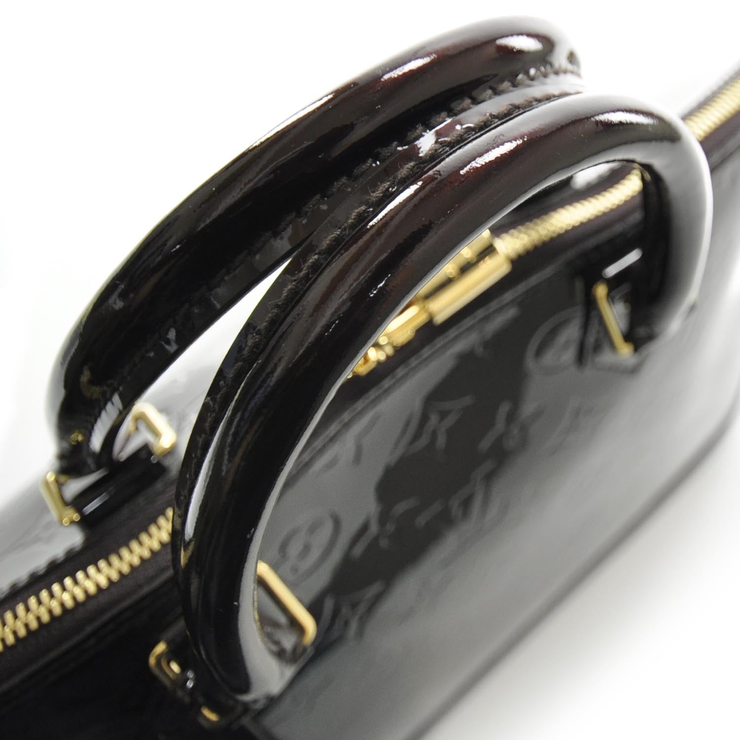 Louis Vuitton Vernis Alma MM Amarante 6 of 9