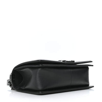 Chanel Calfskin Quilted Medium Boy Flap So Black 4 of 11
