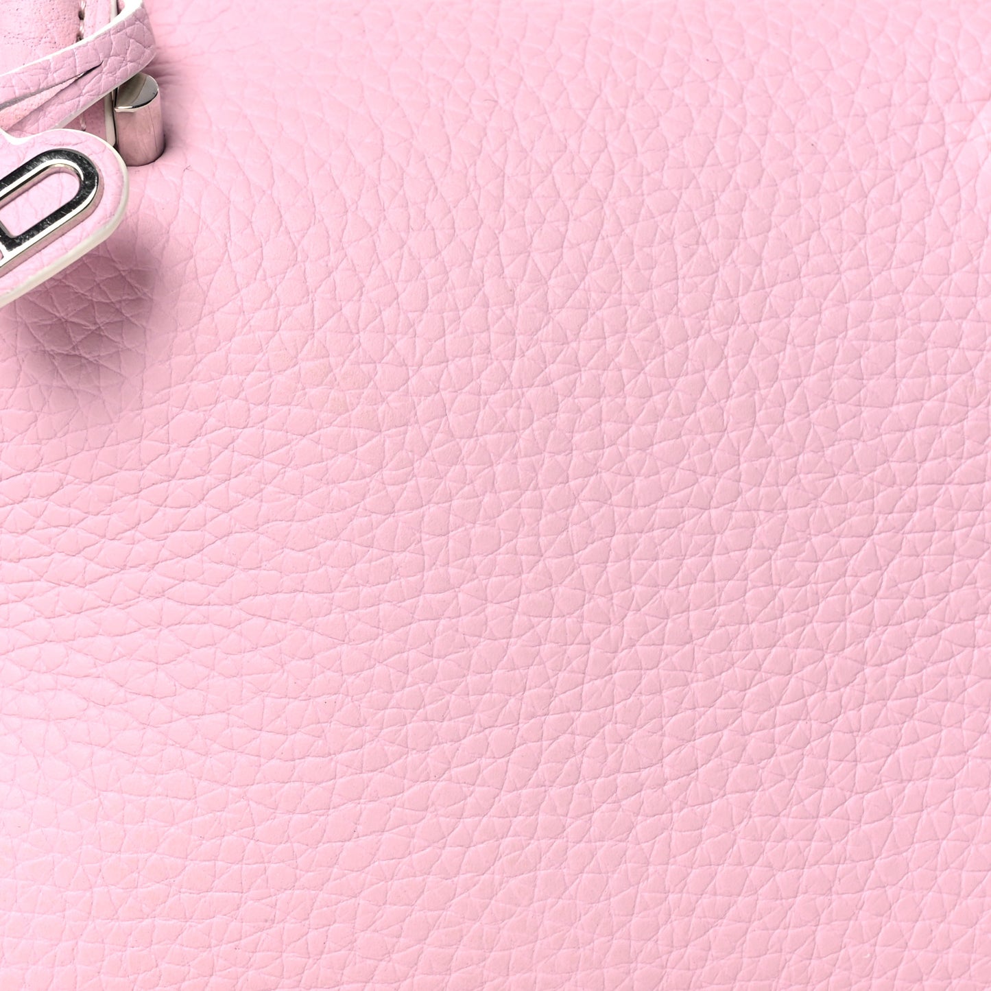 Taurillon Soft Mini Cool Box Satchel Light Pink