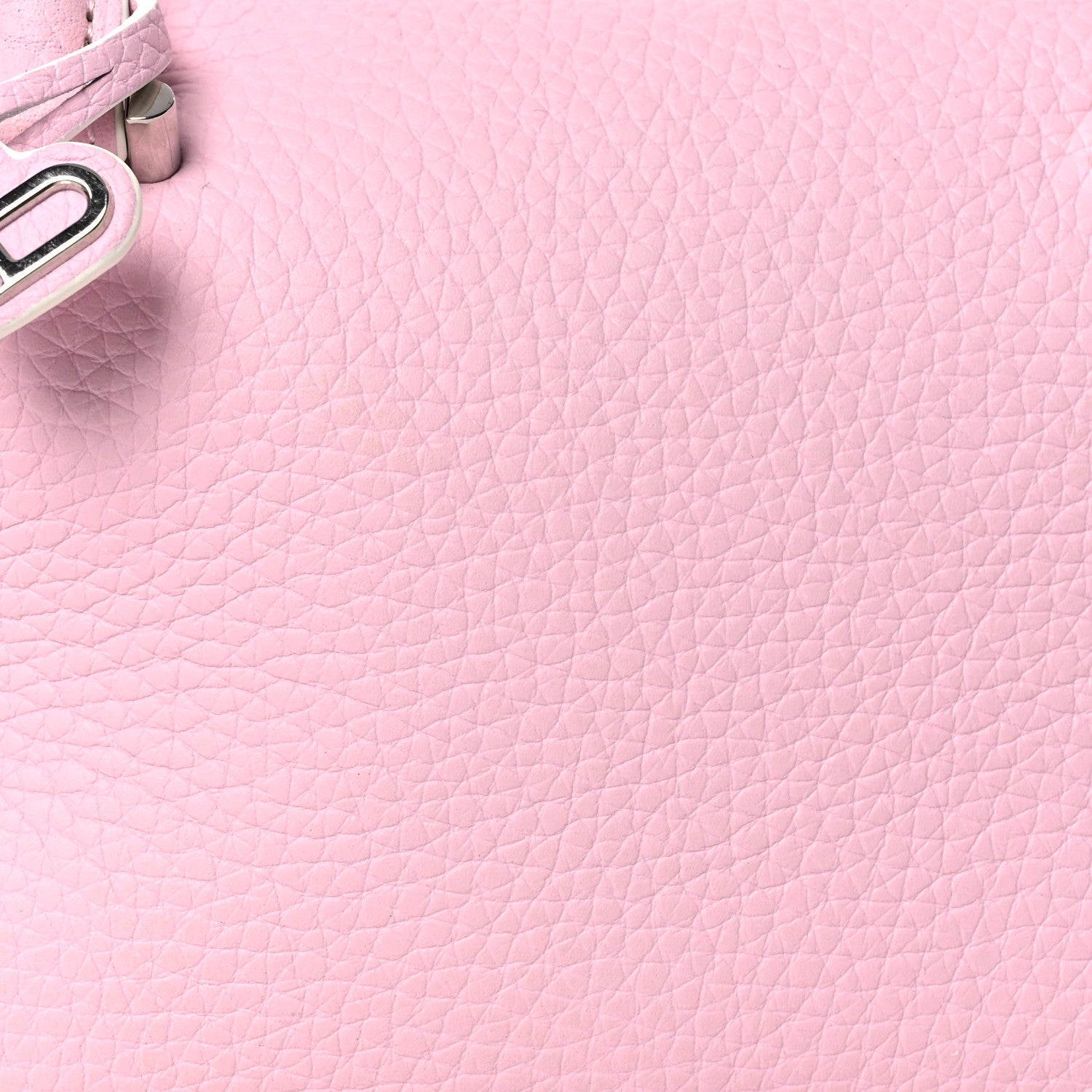 Delvaux Taurillon Soft Mini Cool Box Satchel Light Pink 9 of 14