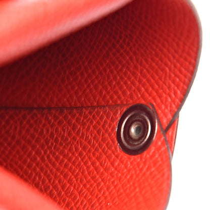 Hermes Epsom Bastia Coin Purse Rouge De Coeur 7 of 7