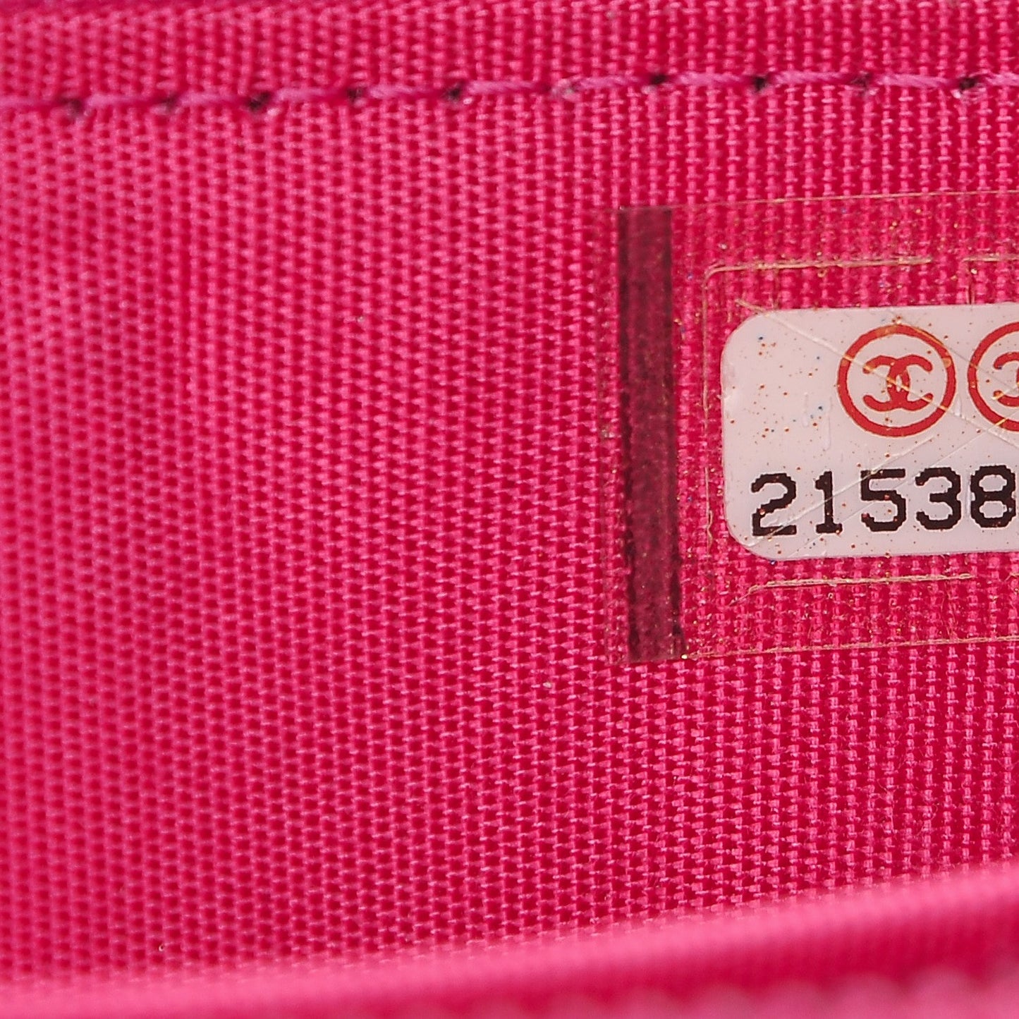 Metallic Patent Quilted Zip Around Boy Coin Purse Wallet Fuchsia