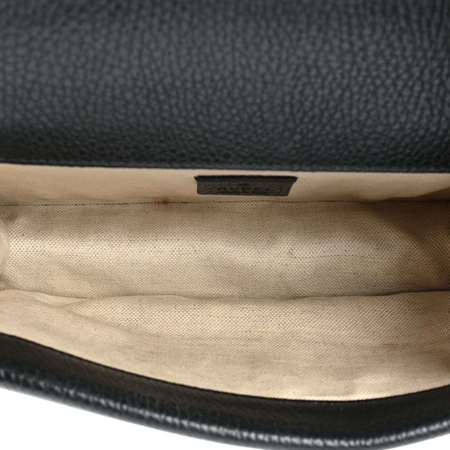 Dollar Calfskin Enamel Small Dionysus Shoulder Bag Black Electric Blue