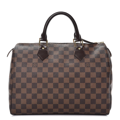 Louis Vuitton Damier Ebene Speedy 30 1 of 27