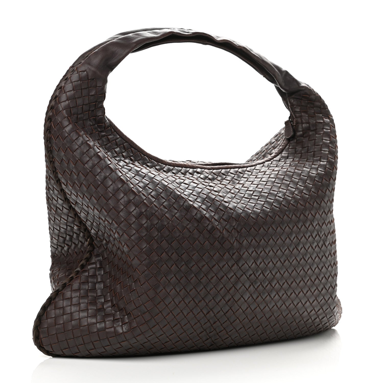 Bottega Veneta Nappa Intrecciato Maxi Veneta Hobo Ebano 3 of 12