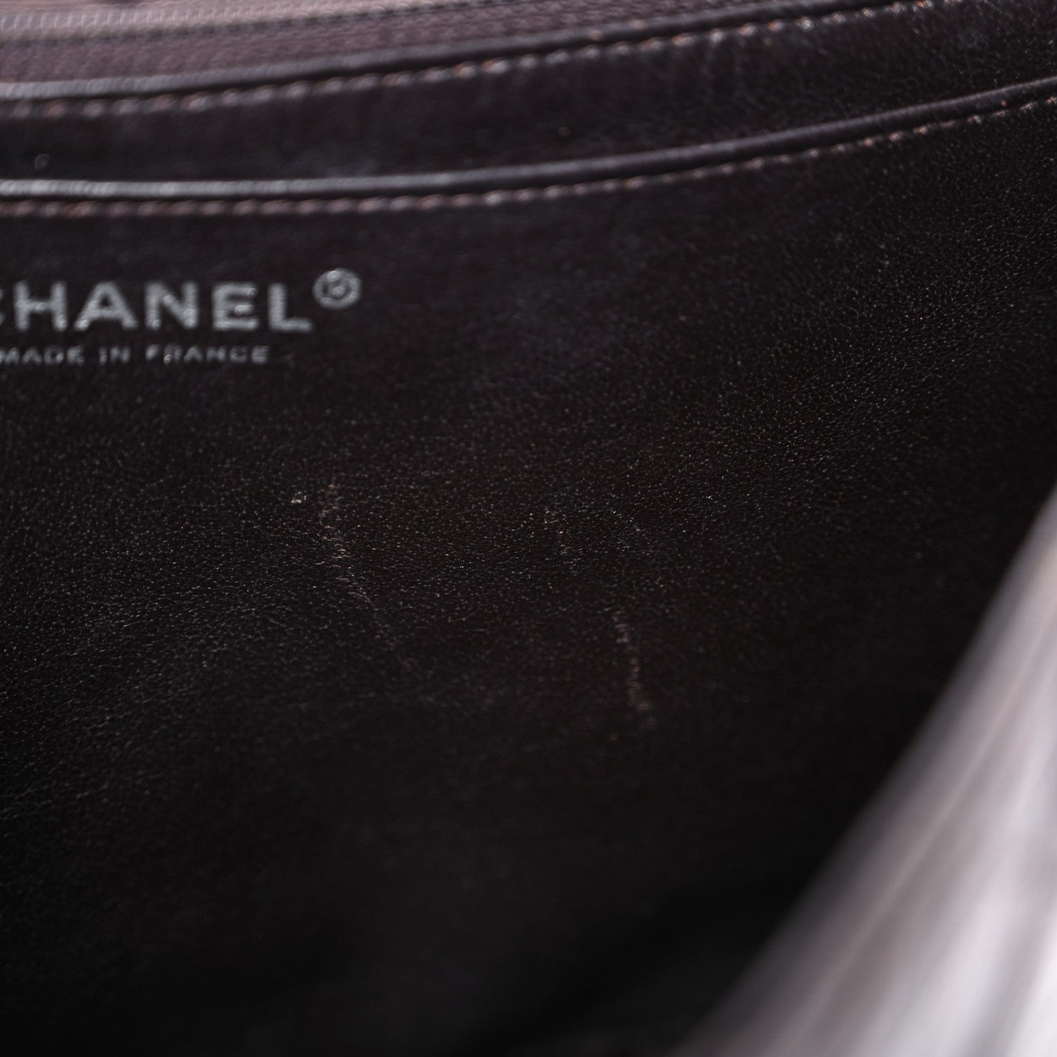 Chanel Washed Lambskin Quilted Jumbo Hybrid Reissue Flap Dark Brown 12 of 27