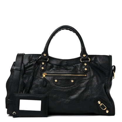 Balenciaga Agneau Giant 12 Gold Hardware City Black 1 of 17