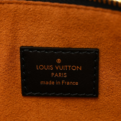 Louis Vuitton Empreinte Monogram Giant Crafty Neonoe MM Pochette Caramel Black 6 of 6