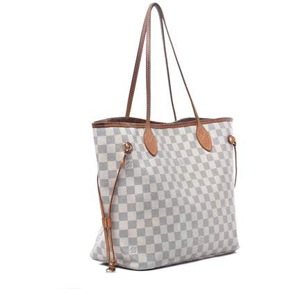Louis Vuitton Damier Azur Neverfull MM 3 of 9